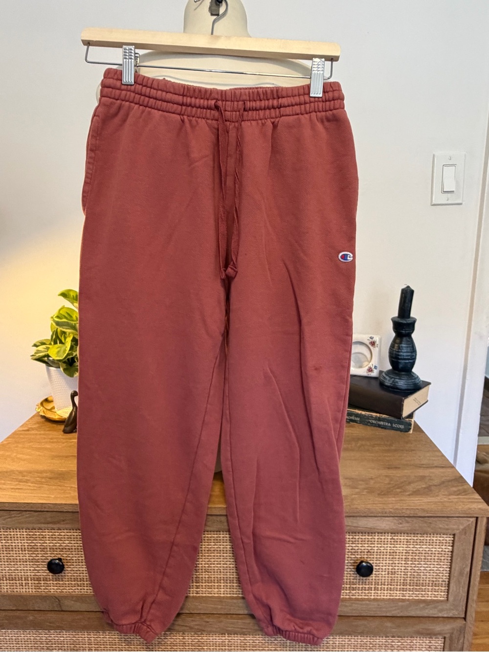 Champion Rust Fleece Jogger Sweatpants XS
